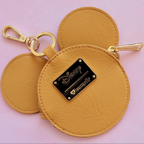 Pizza Mickey Key Chain Coin Bag - Picture 2 of 3